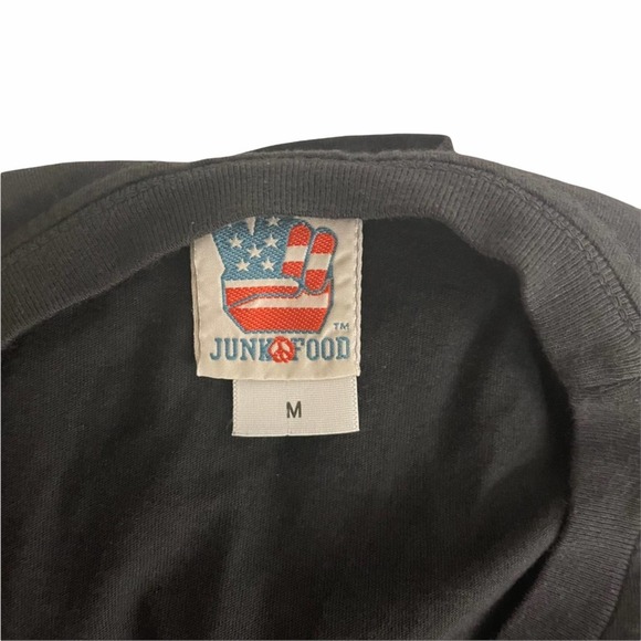 JUNK FOOD Yo! MTV Raps Black 90s Men’s Tee M - Picture 4 of 5